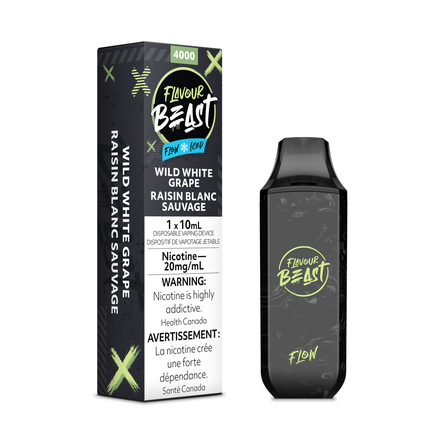 Flavor Beast 4k Puff Rechargeable Disposable